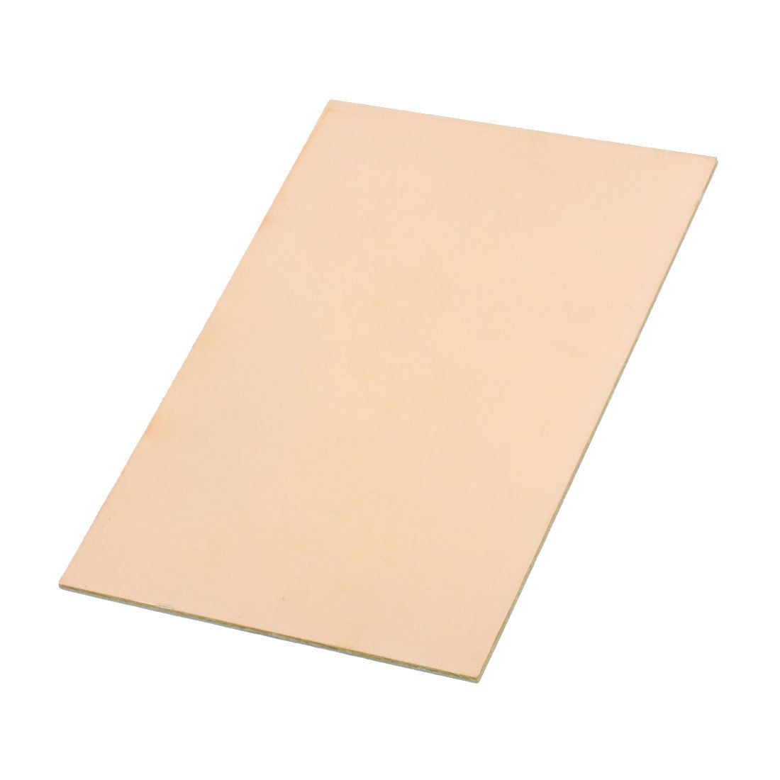Yellow FR4 Glass Fiber One Sided Copper Clad Laminate PCB Circuit Board 15x10
