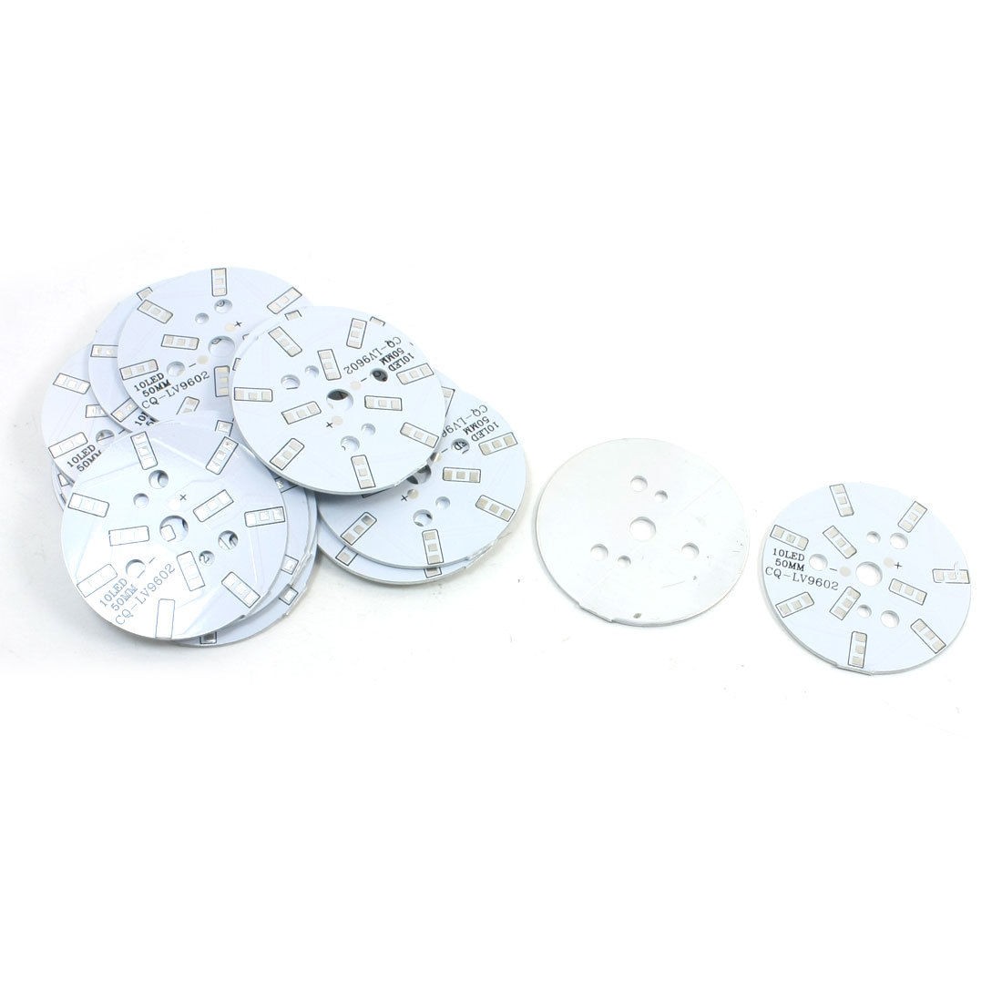 20Pcs 50mm Circle Aluminum PCB Circuit Board for 10 x 1/2W 5730 SMD LED