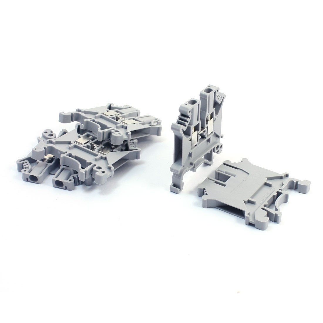 5 Pcs TUK 3N 800V 32A 2 5 4MM2 DIN Rail Mounting Terminal Connector Blocks Gray