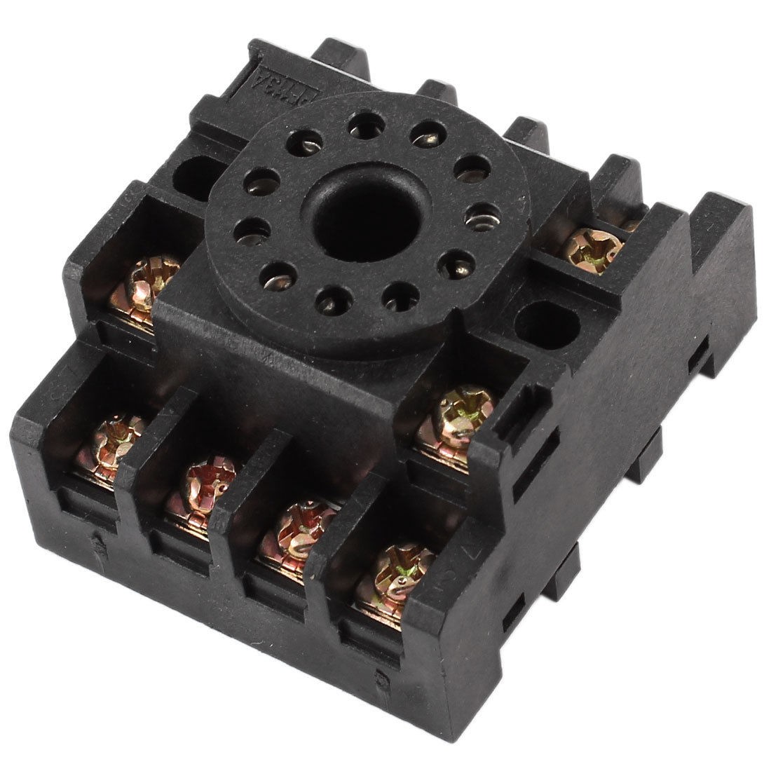 PF113A 35mm DIN Rail Relay Socket Base 11-Pin for JTX-3C MK3P