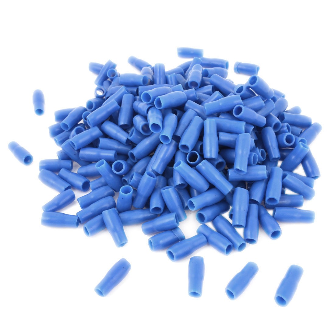 500pcs Blue PVC 5 5 6MM2 Wire Terminal End Insulated Sleeves Caps Replacement