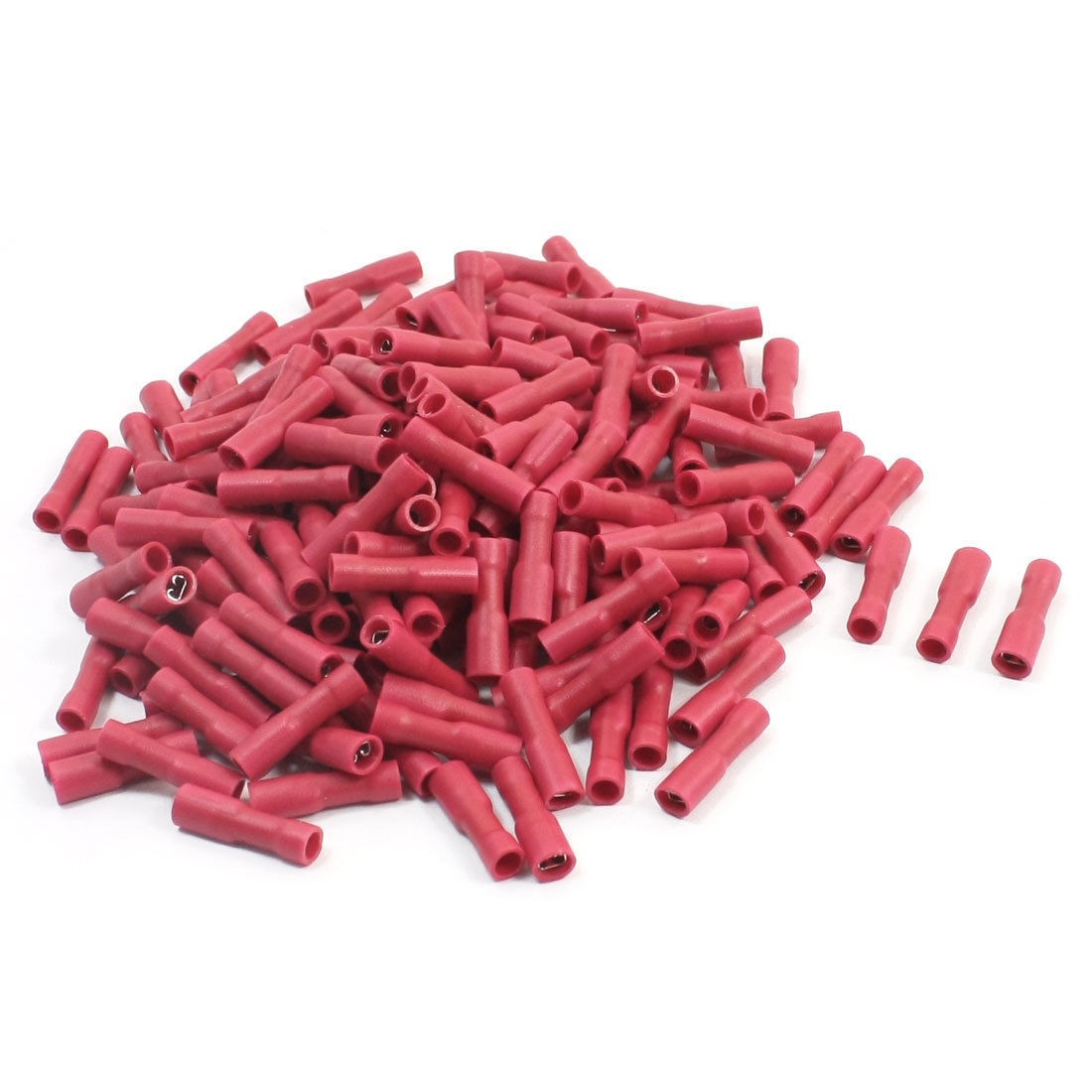 200 x 22-16AWG Red Rewirable Female Spade Crimp Connector Insulated Terminal