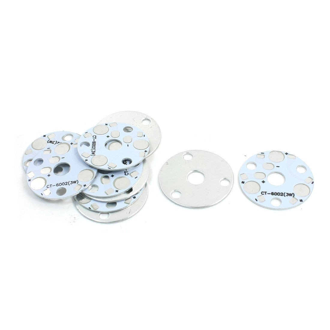 10pcs 31mm 3 x 1W 3W 5W LED Lamp Aluminum PCB Printed Circuit Board