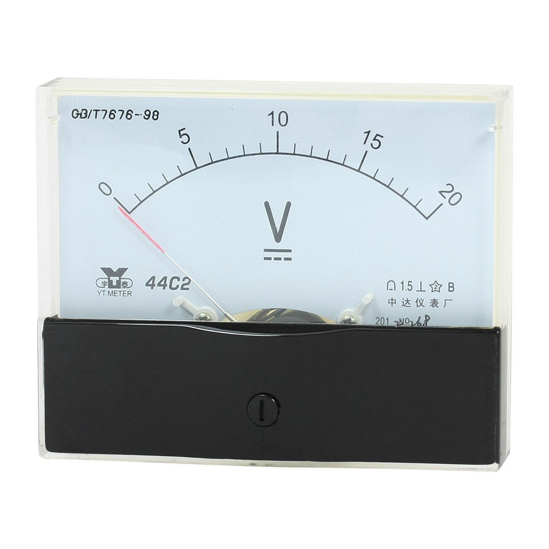 Measurement Tool Analog Panel Voltmeter DC 0 - 20V Measuring Range