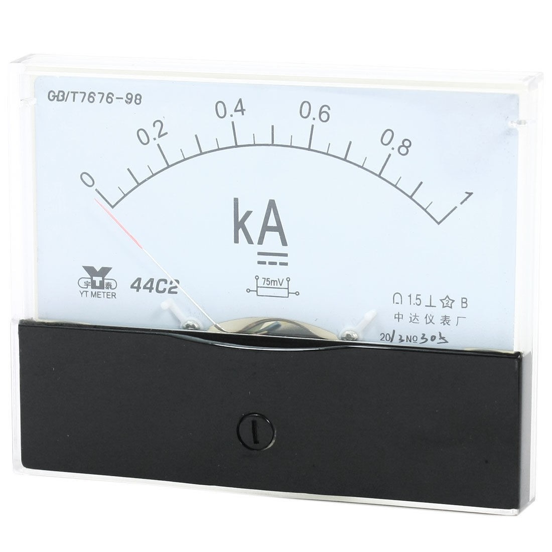 Measurement Tool Analog Panel Ammeter Gauge DC 0 - 1KA Measuring Range