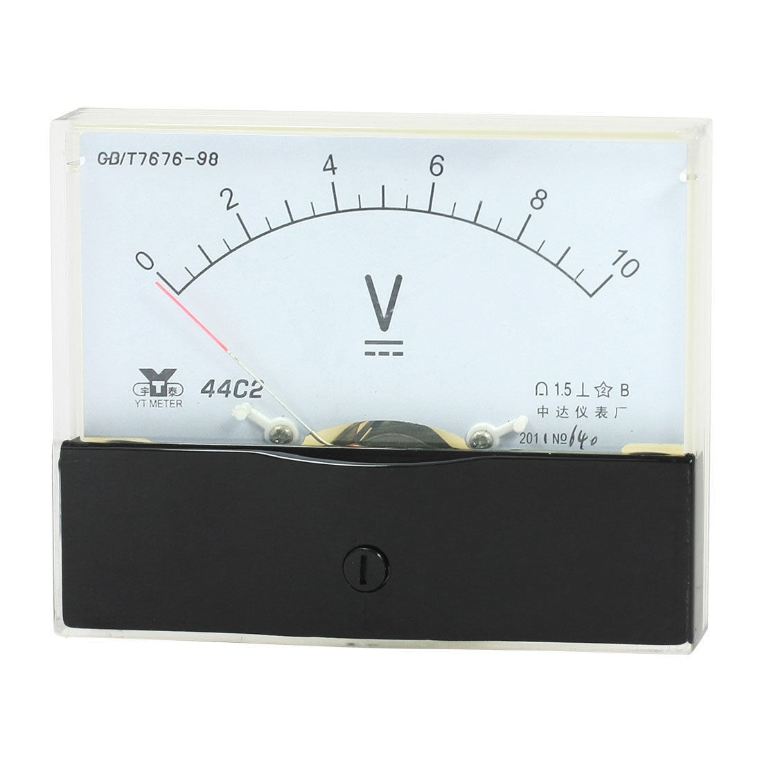 Measurement Tool Analog Panel Voltmeter DC 0 - 10V Measuring Range