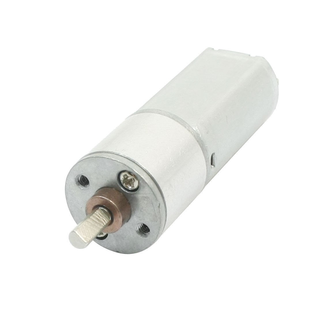 12V 50rpm Output Rotary Speed Reducing Cylinder Shape DC Gearbox Motor