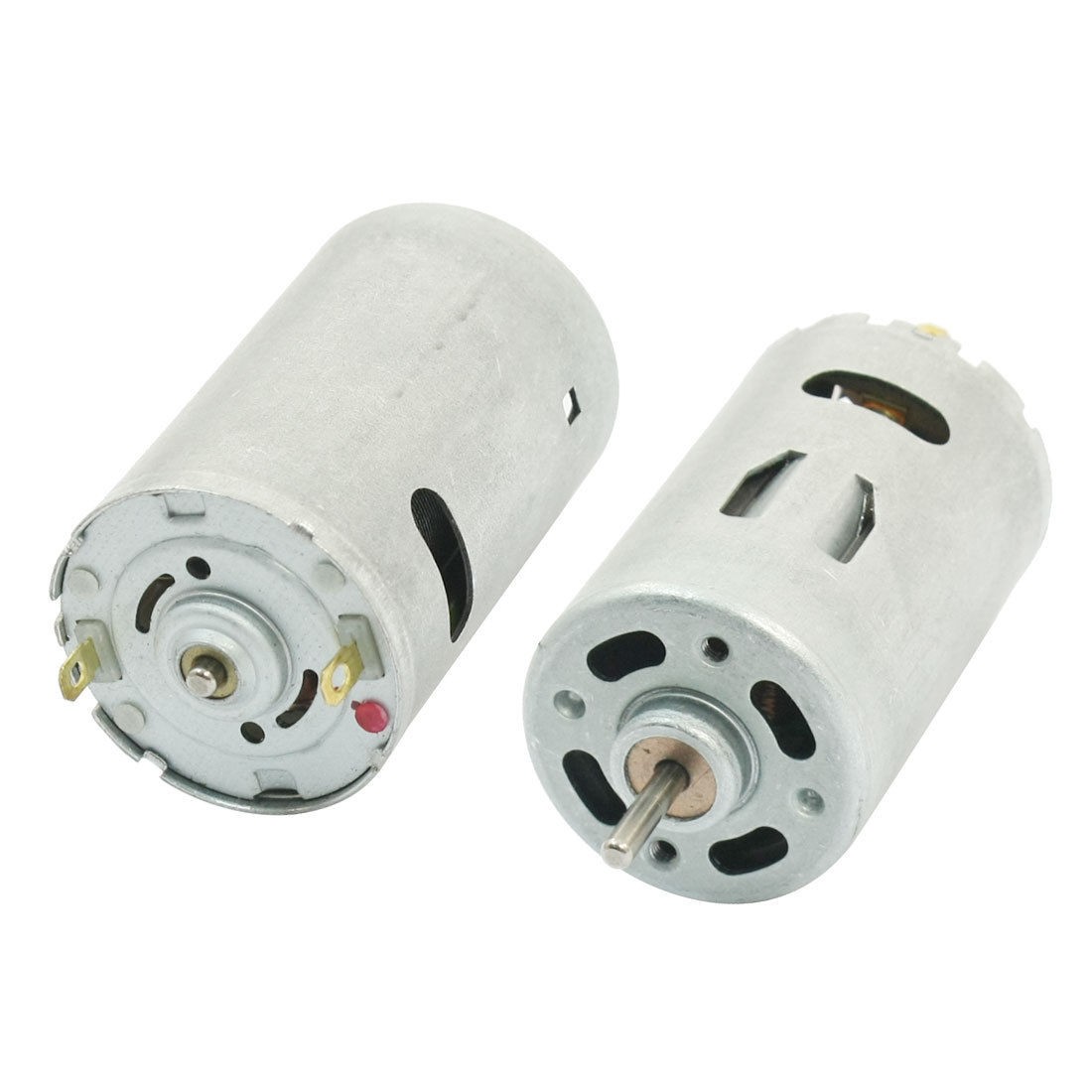 2pcs R-550 DC 6-12V 3000 RPM 3mm Shaft Dia Magnetic Motor for Massager