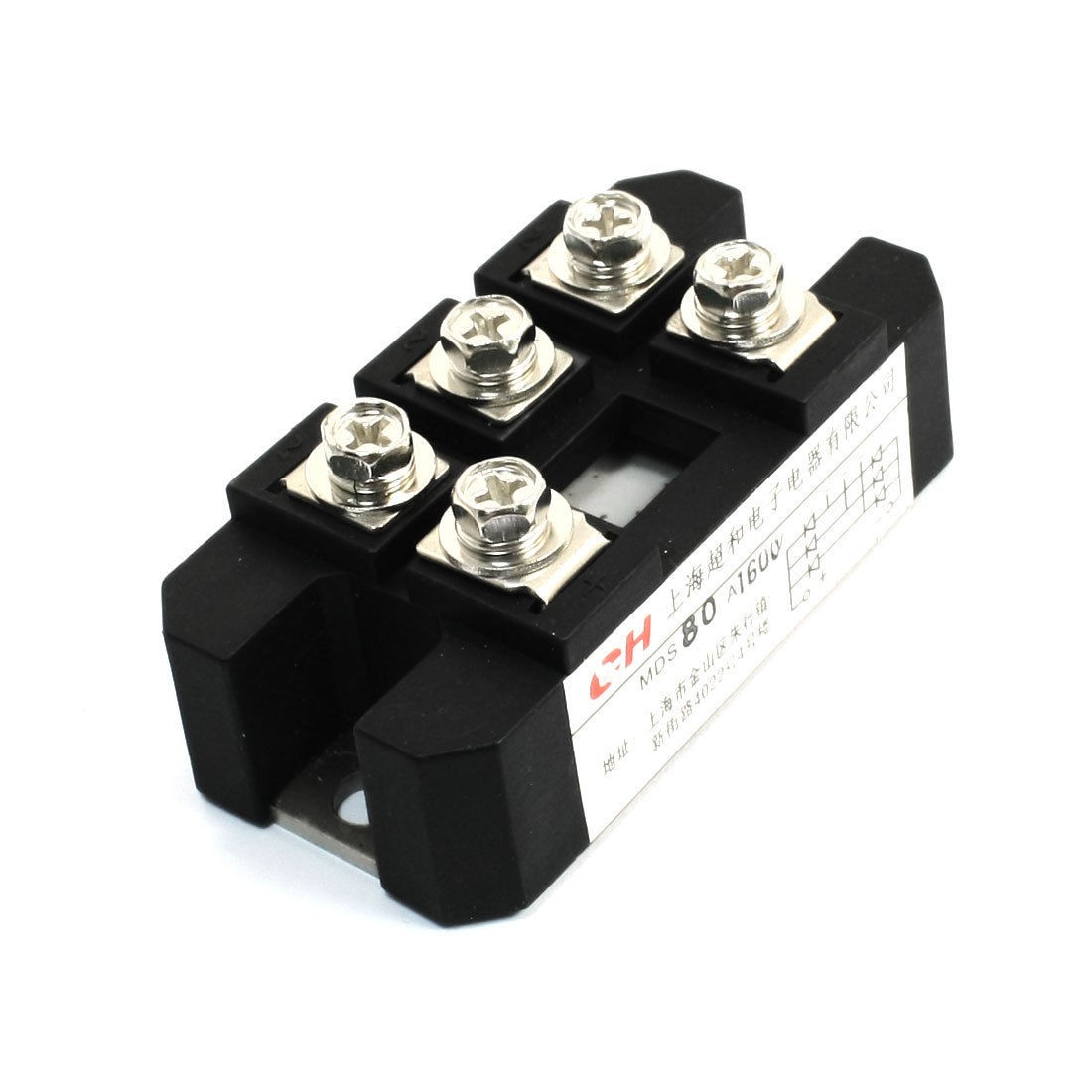 MDS-80A 5 Terminals 3 Phase Diode Module Bridge Rectifier 80A 1600V