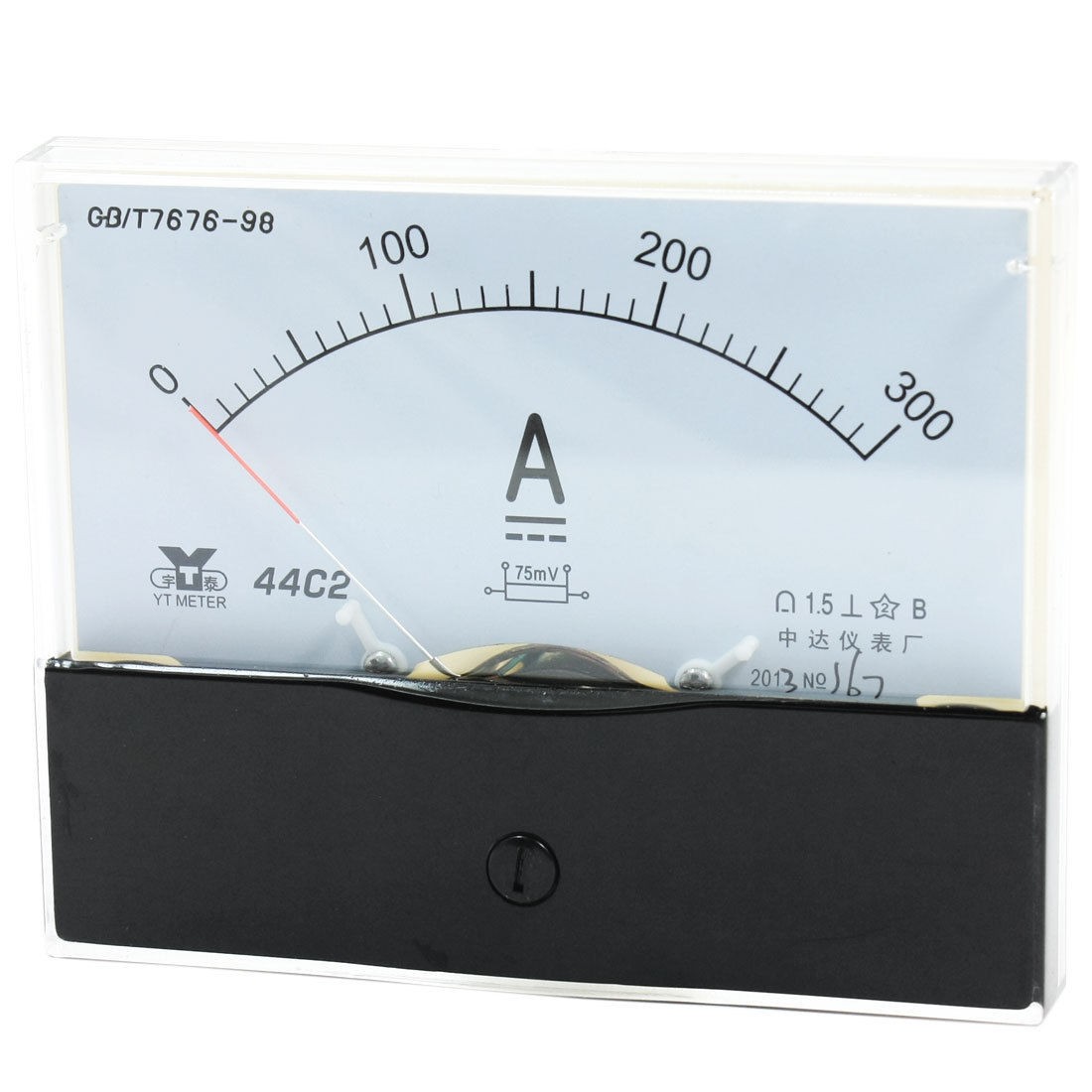 Measurement Tool Analog Panel Ammeter Gauge DC 0 - 300A Measuring Range