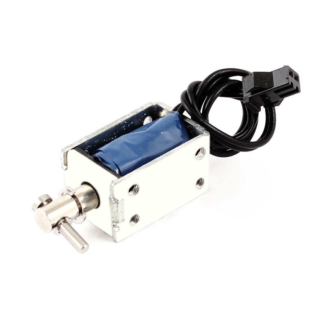 5mm Stroke 0.3Kg Holding Force Open Frame Solenoid Electromagnet DC 24V