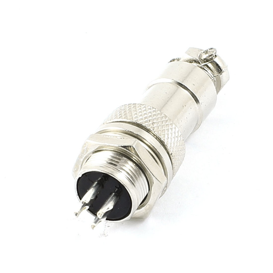 Panel Mounting 12mm Male Thread 4 Pin Aviation Connectors Plugs AC 125V 4A