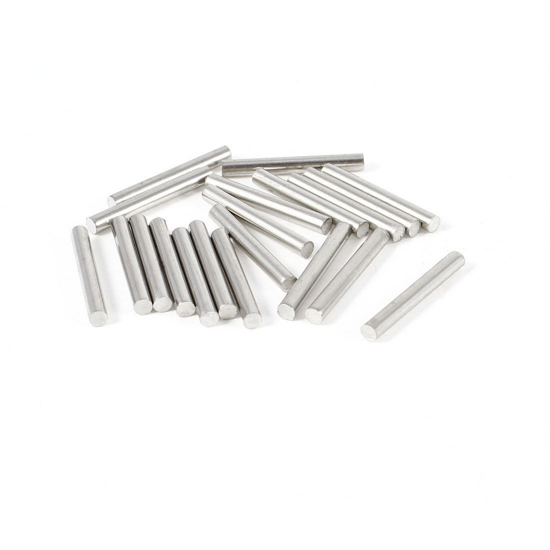 DIY Car RC Helicopter Toy Stainless Steel Round Axles Rod Bars 2.5mmx20mm 20 Pcs