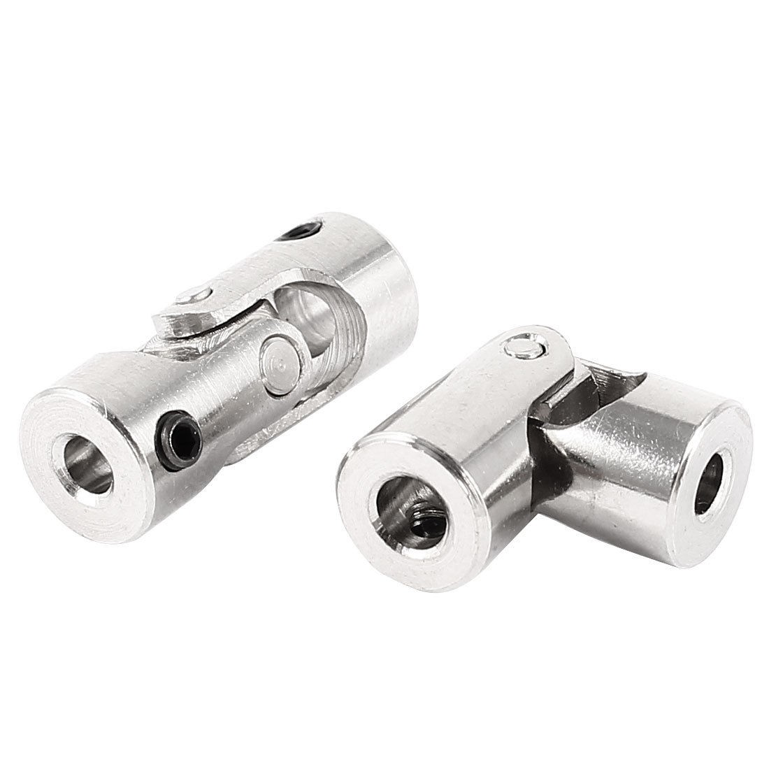 2pcs 4mm to 3mm Rotatable Miniature Universal Joint Connector for RC Model Boat