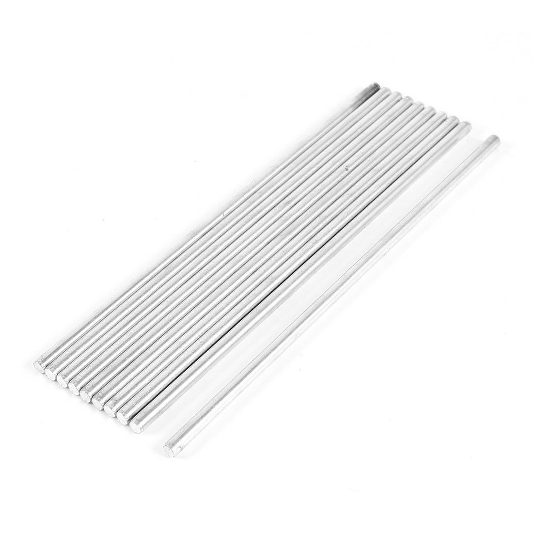 DIY Car RC Helicopter Model Stainless Steel Round Axles Rod Bar 3mmx110mm 10 Pcs