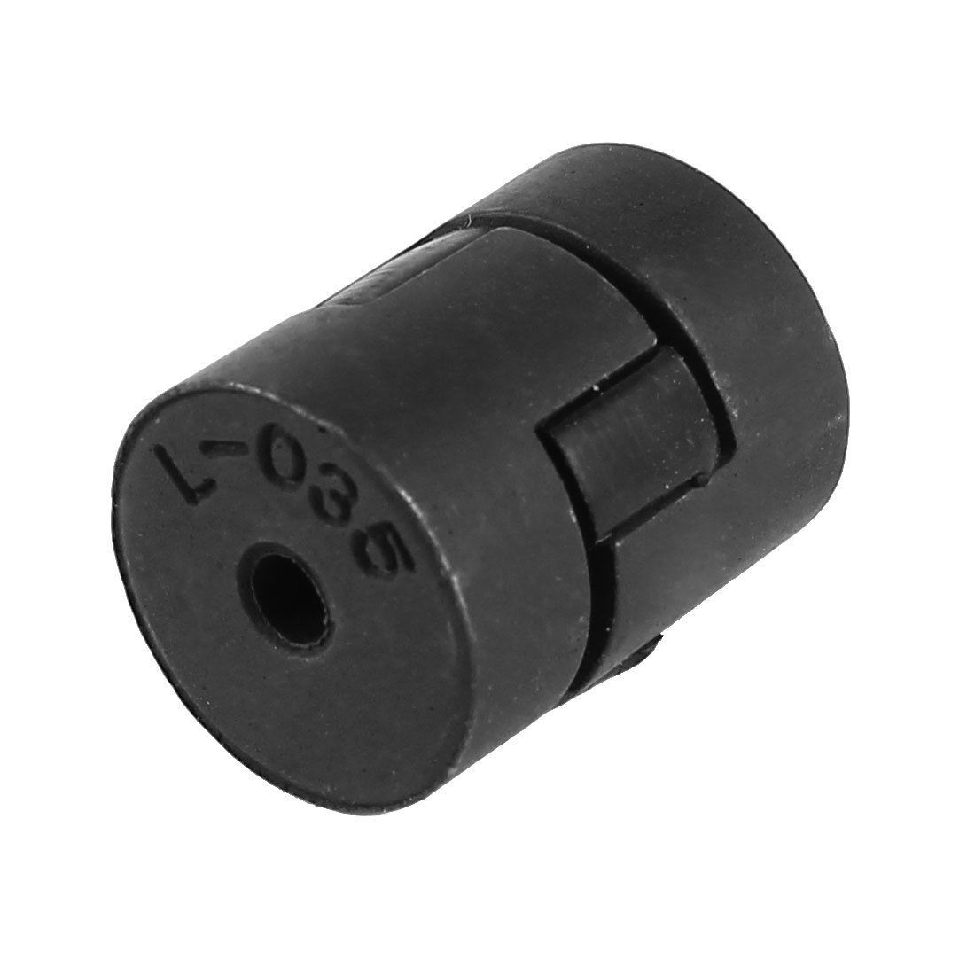 3mm to 3mm Flexible Plum Coupling Shaft 15mm Dia 20mm Length