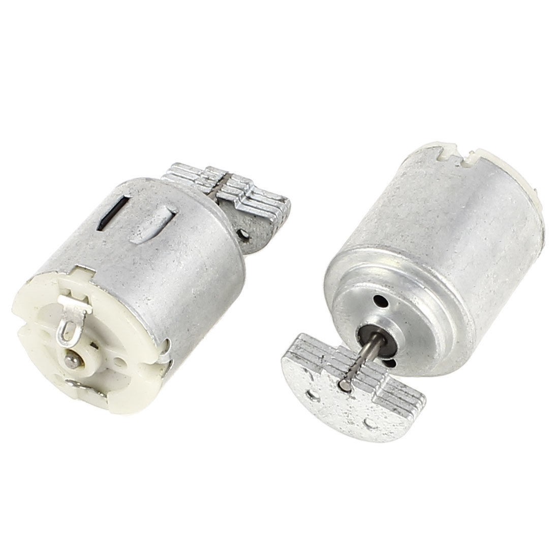 2 Pcs 25mm Dia Mini Vibration Electric Motor DC 3-6V 12000RPM 280 Model for Toys