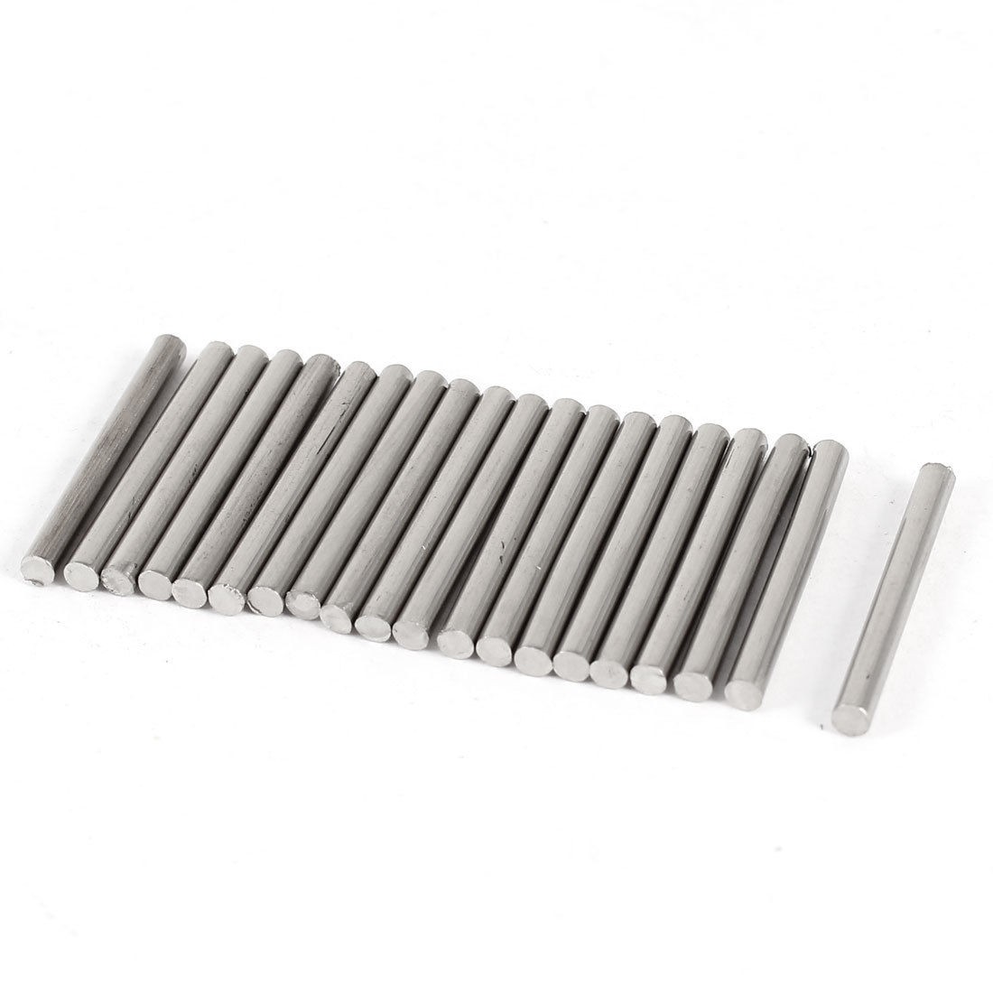 DIY Car Helicopter Model Toy Stainless Steel Round Axles Rod Bar 2mmx20mm 20 Pcs