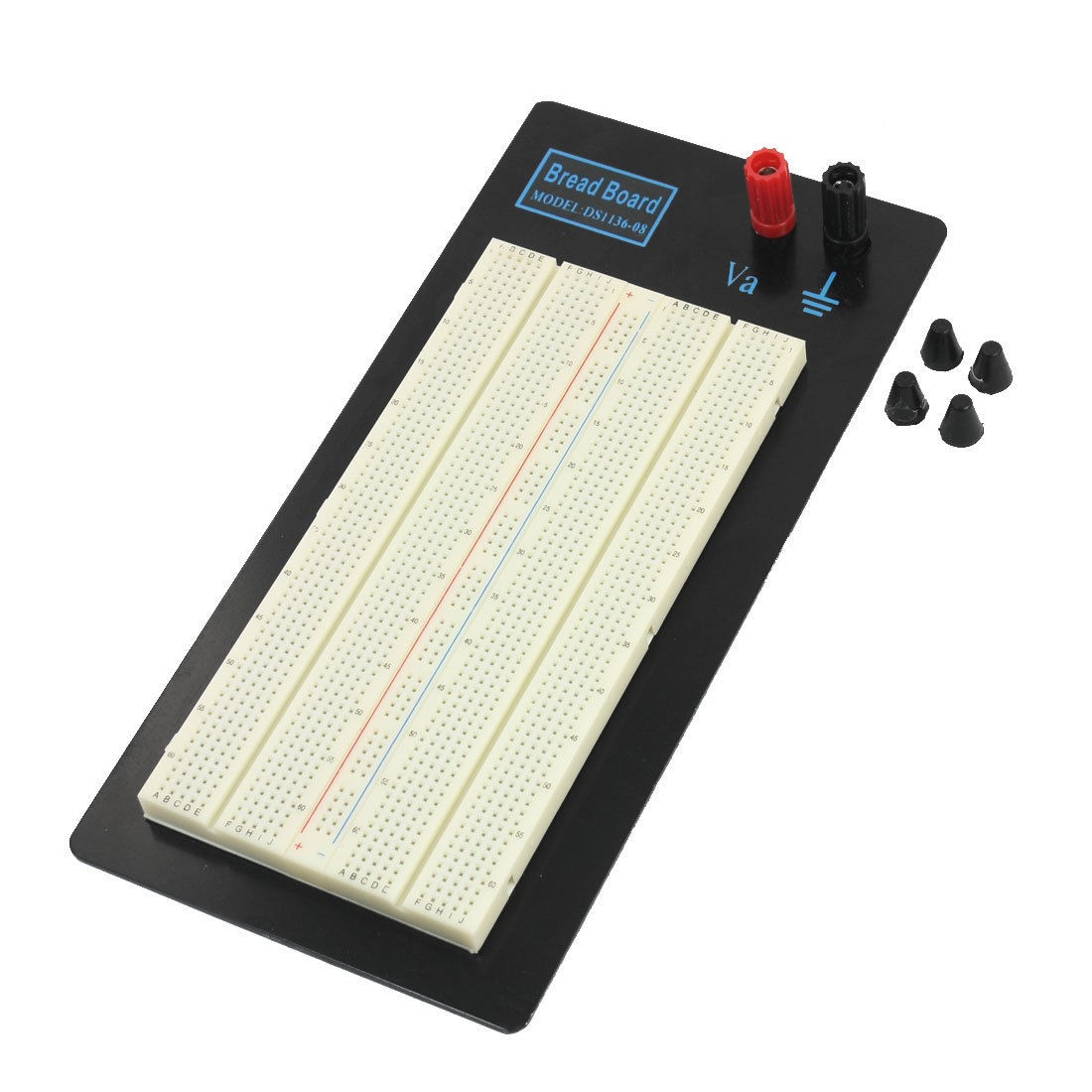 Electronic Circuit 165x80x10mm 1370 Tiepoint Solderless Breadboard w Heatsink