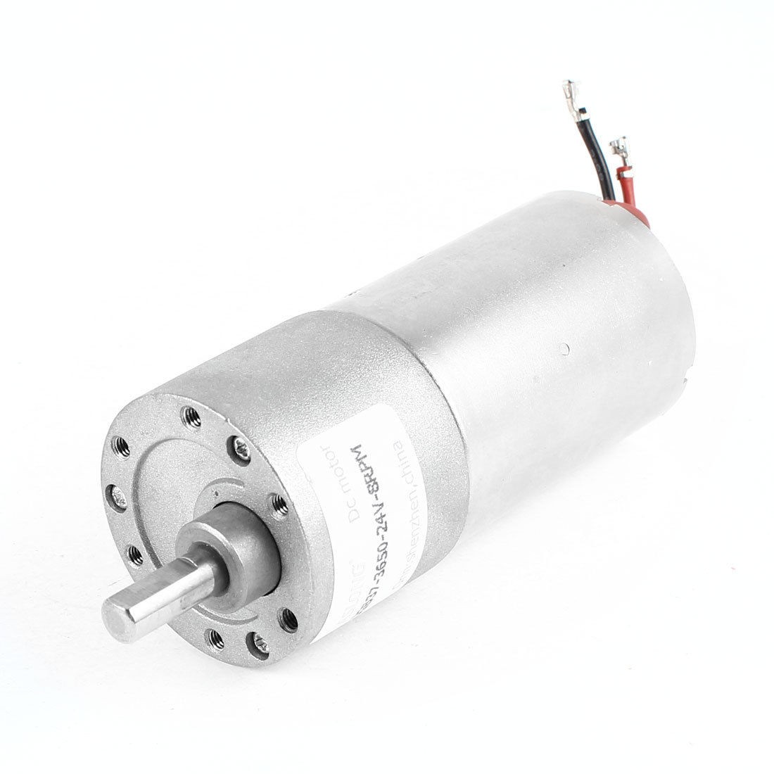 JGB37-3650 DC 24V 8RPM Metal Shaft Electric Gear Box Speed Reduction Micro Motor