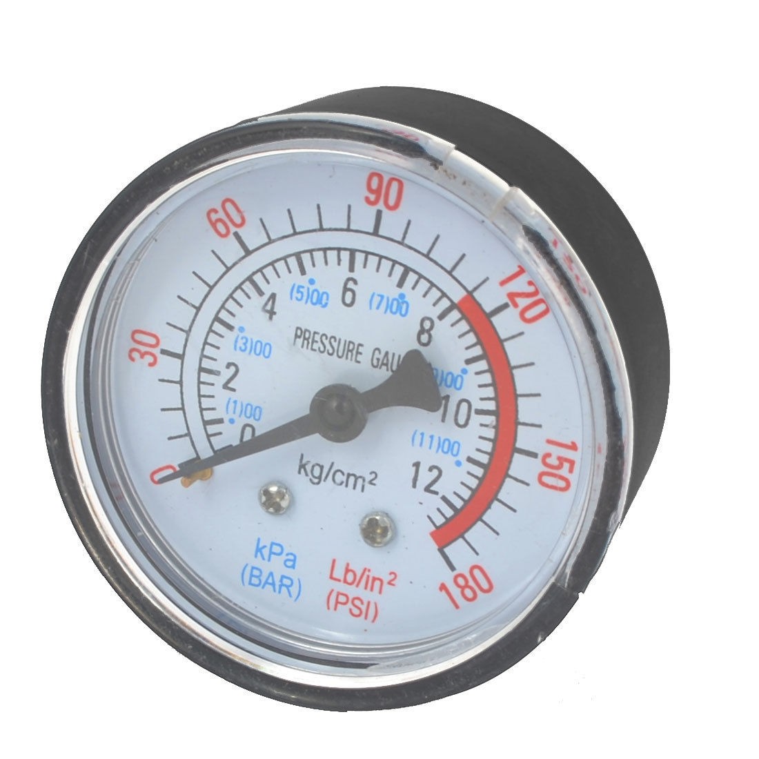 Air Compressor Pneumatic Hydraulic Fluid Vacuum Pressure Gauge 0-12Bar