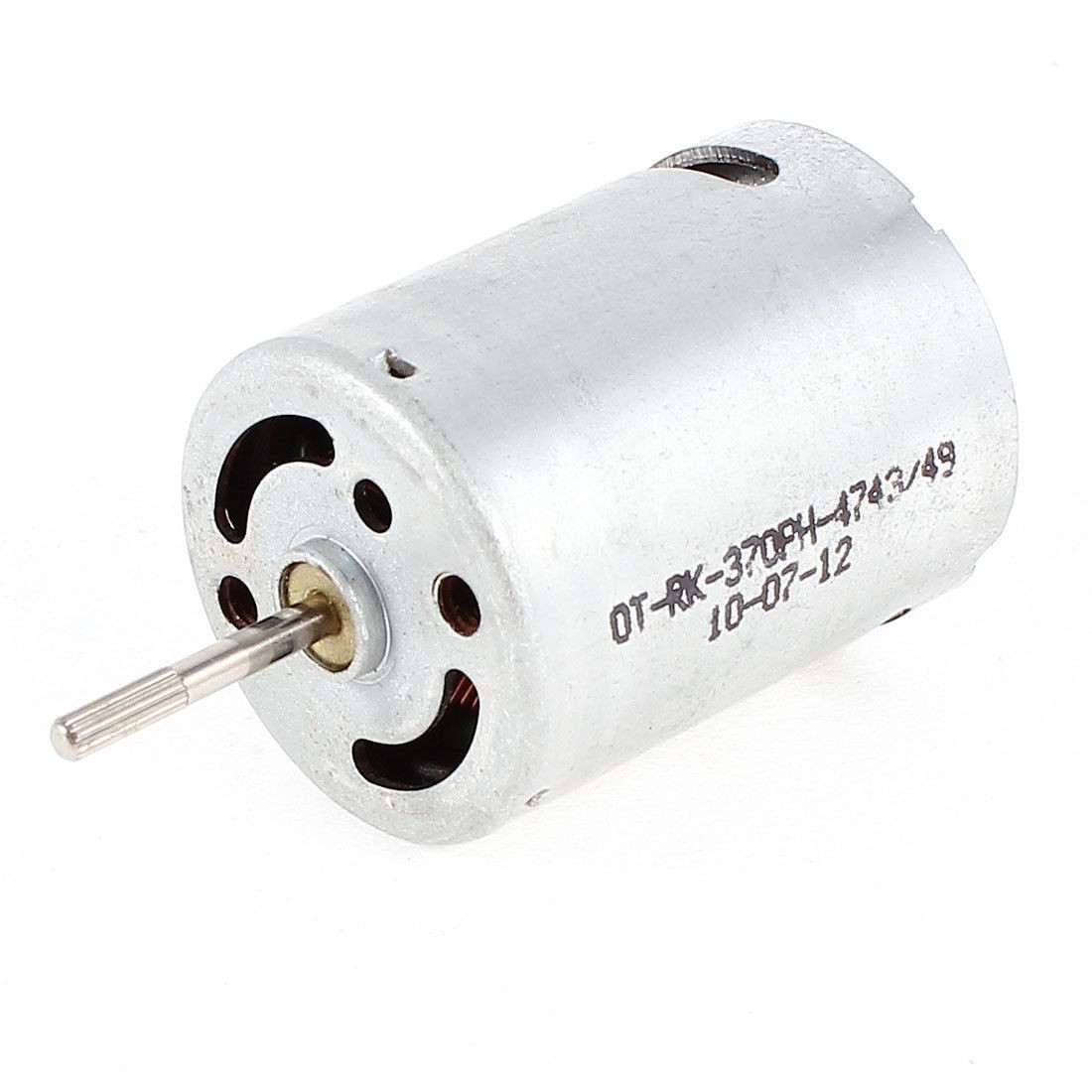DC 6V 16000RPM High Speed Cylinder Shape Mini Carbon Brush Motor for RC Airplane