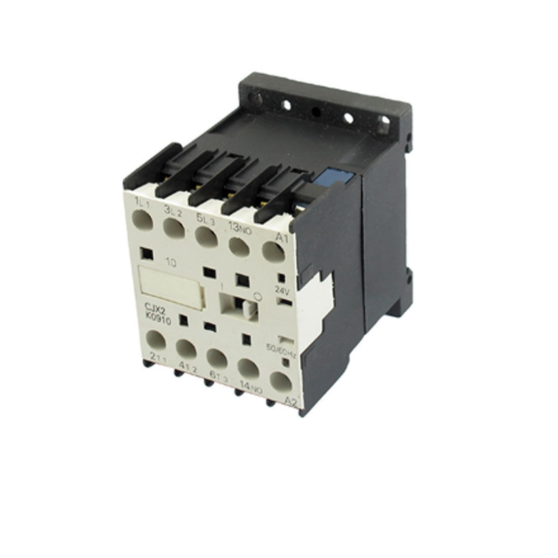 CJX2-K0910 24 Volts Coil 35mm DIN Rail 9A Three Pole 3P 1NO AC Contactor