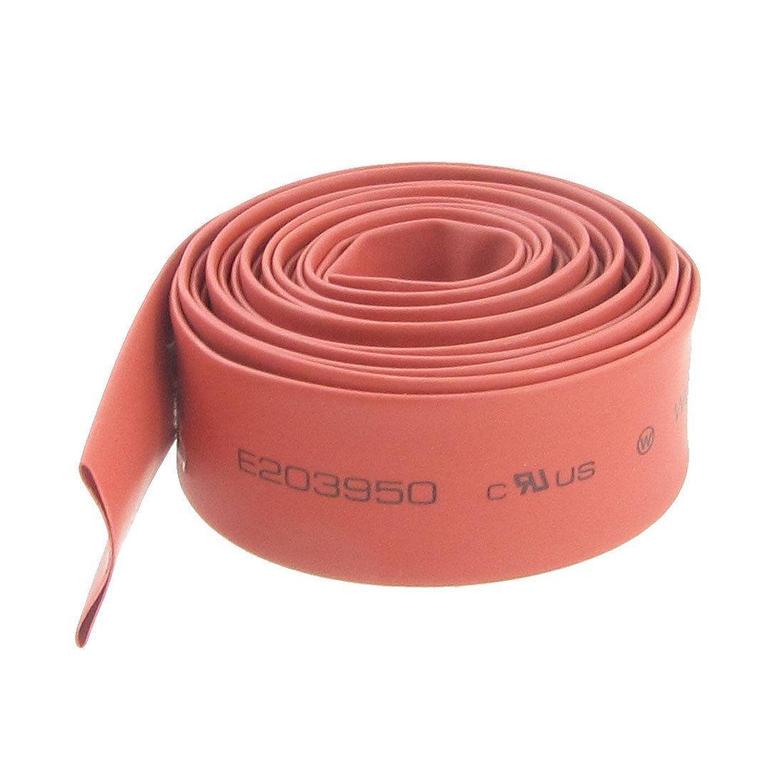 11mm Dia. Heat Shrinkable Tube Shrink Tubing 2M 6.6ft Red