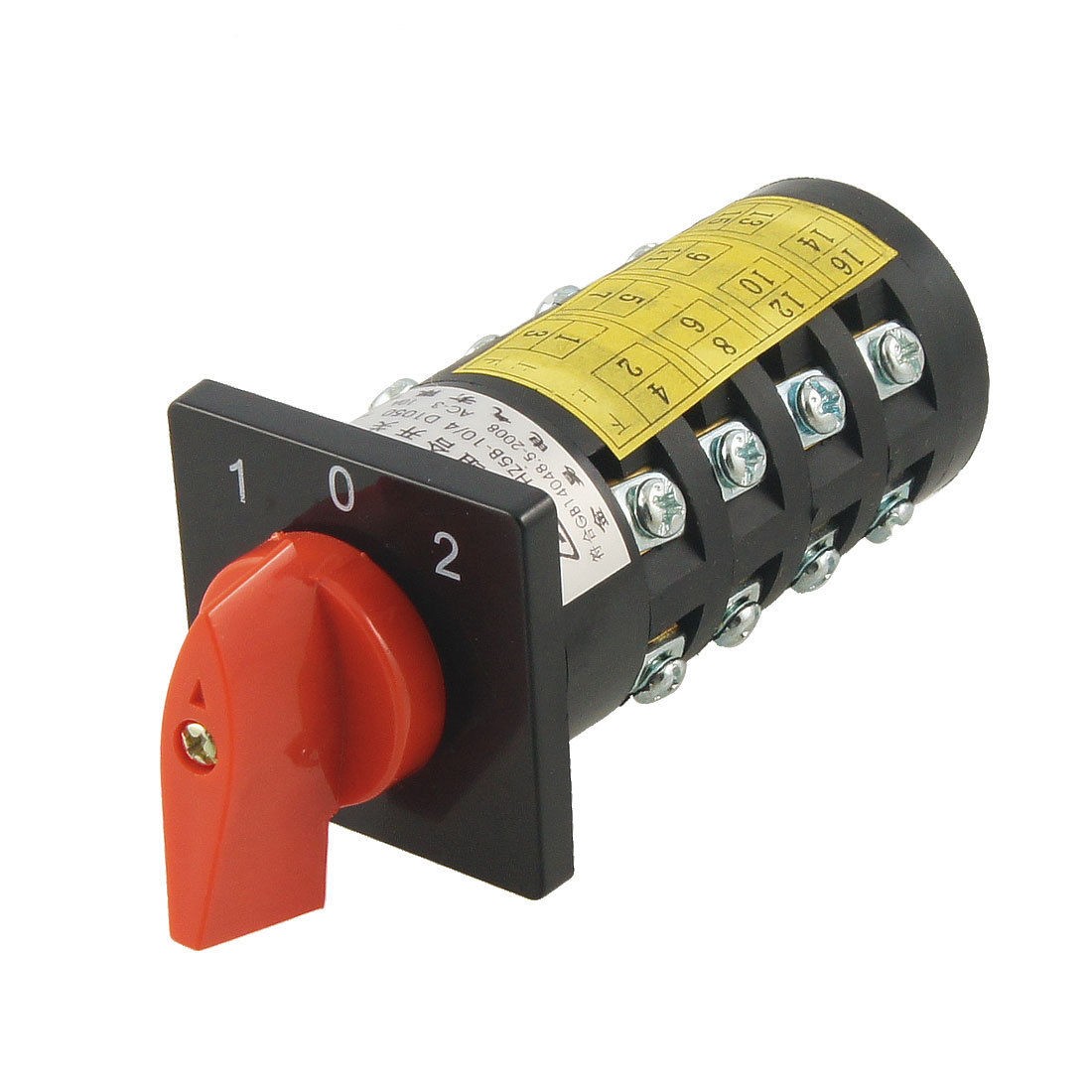 HZ5B-10/4 D1050 Ith AC 10A 16 Screw Terminals Changeover Cam Switch