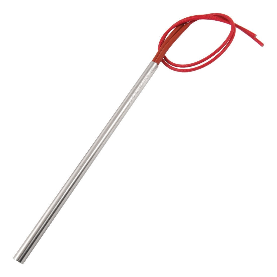 AC 380V 350W 8mm x 180mm Red Wire Lead Cartridge Heater Heating Element