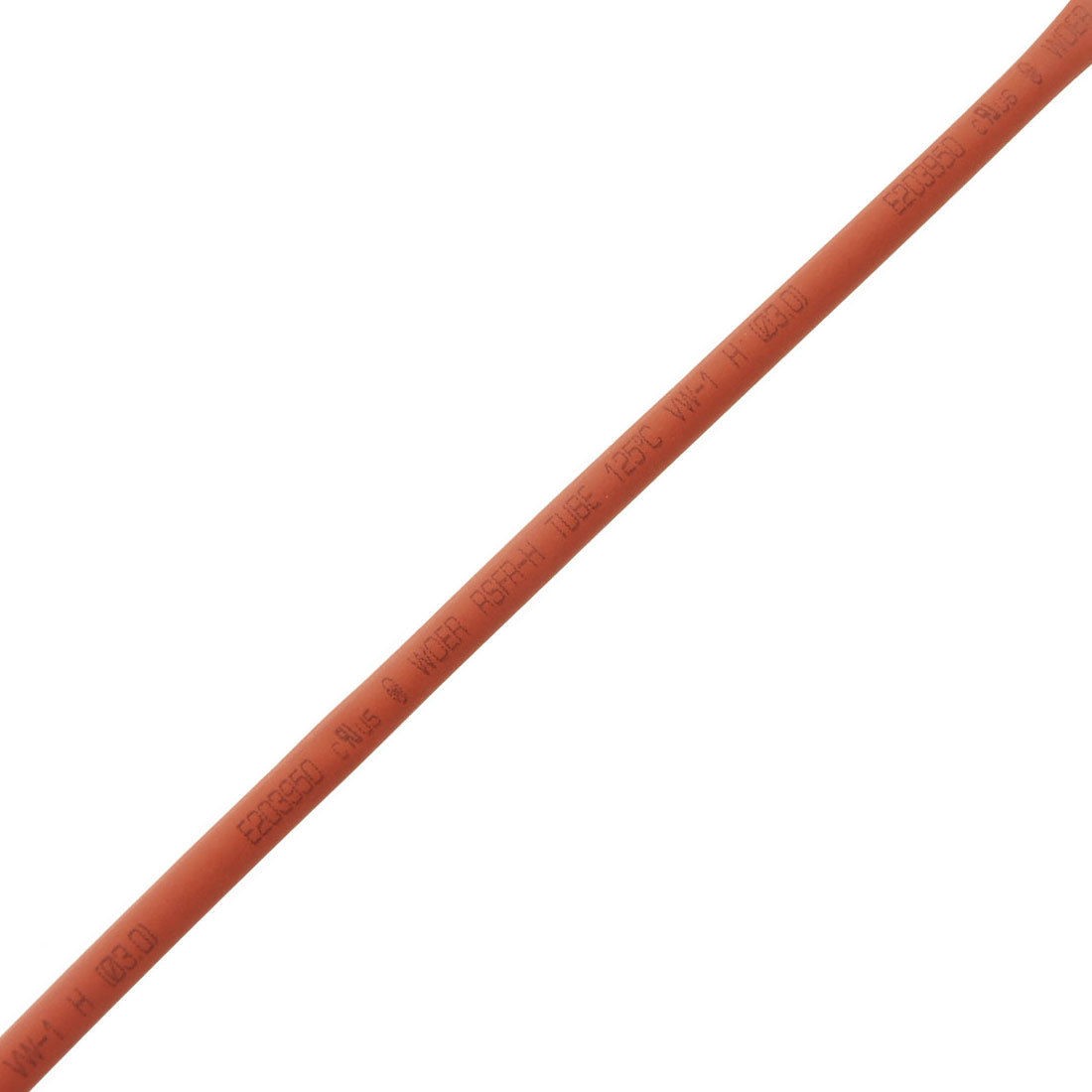 3mm Dia. Heat Shrinkable Tube Shrink Tubing 8M 26.2FT Red