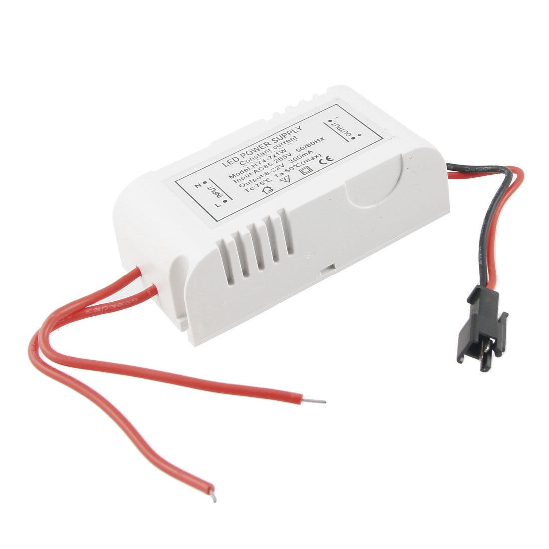 AC 85-265V 8-22V 30mA Power Supply Transformer Driver for 7x1W LED Strip Light