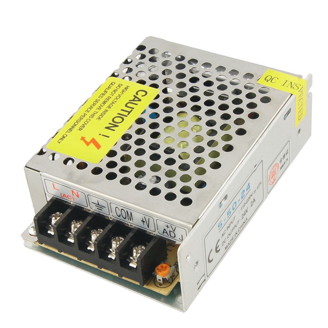 AC 110V-220V DC 24V 2A 48W Switch Power Supply Transformer for LED Strip Light