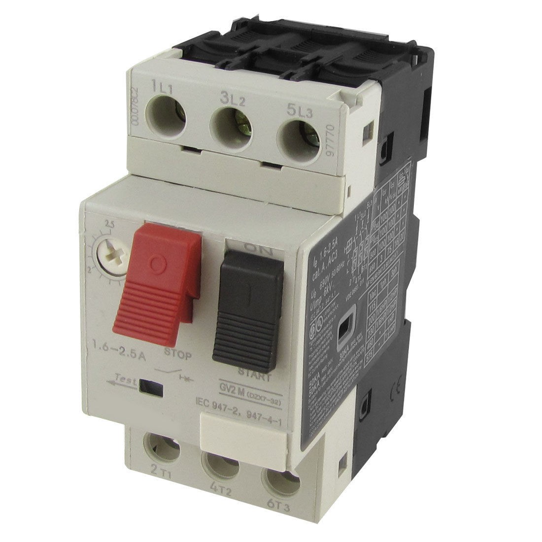 690V 1.6-2.5A Thermal Motor Protector Circuit Breaker 3P