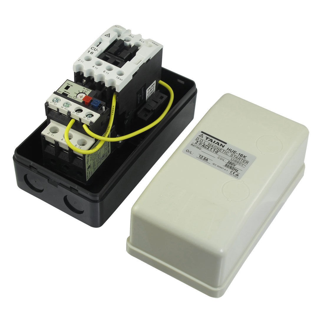 380V Coil AC Contactor 3 Pole Magnetic Starter Motor Control 8.5-12.5A