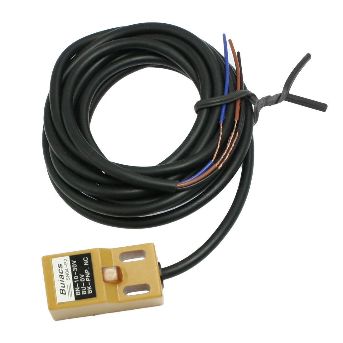 2M Cable SN04-P2 PNP NC 4mm Inductive Proximity Sensor Switch DC 3 Wire 10-30V