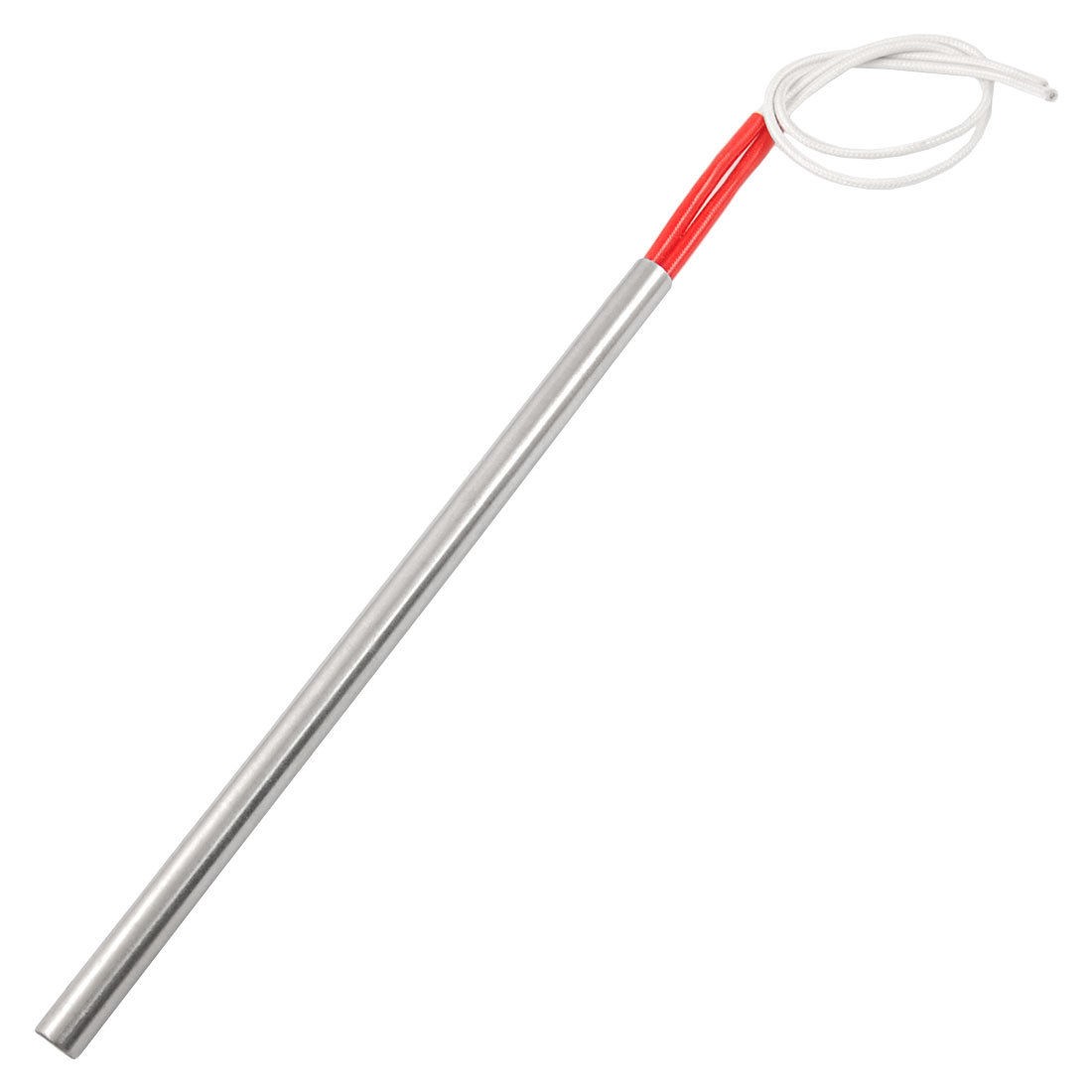 10mm x 200mm Stainless Steel Tube Single End Cartridge Heater AC 110V 500W