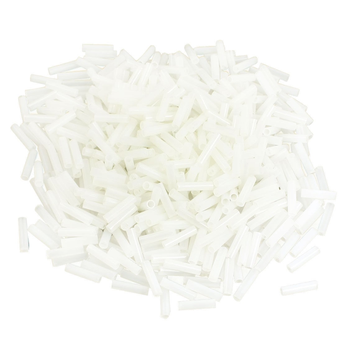 White Nylon PCB Mount 17mm Length 3mm LED Spacer 600Pcs