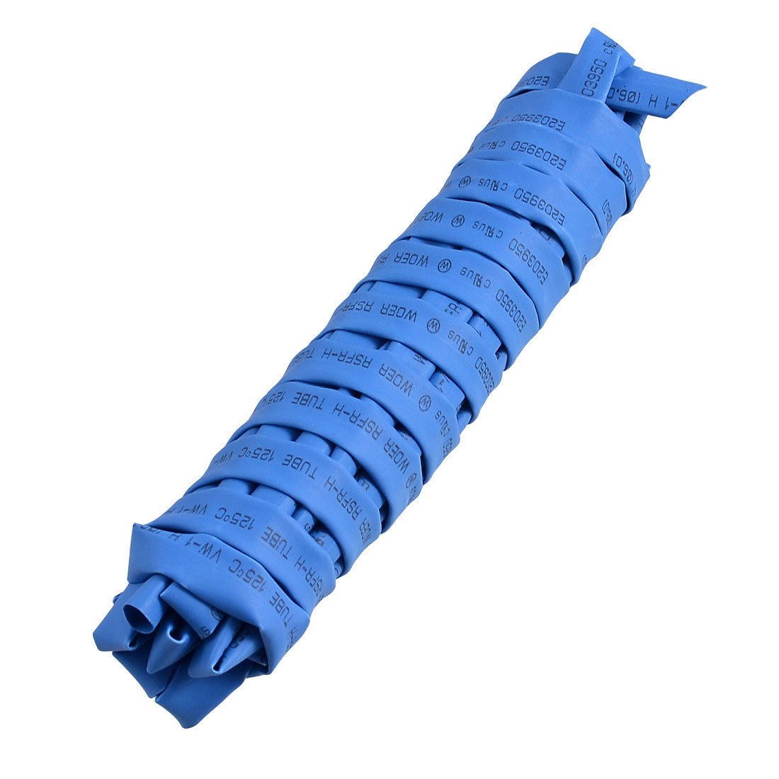 6mm Diameter Ratio 2:1 Heat Shrinking Shrinkable Tube Blue 4M Long