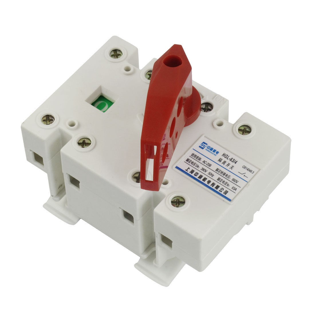 3P+E AC 380V 50Hz 63A 660V Insulator Electronic Circuit Isolating Switch