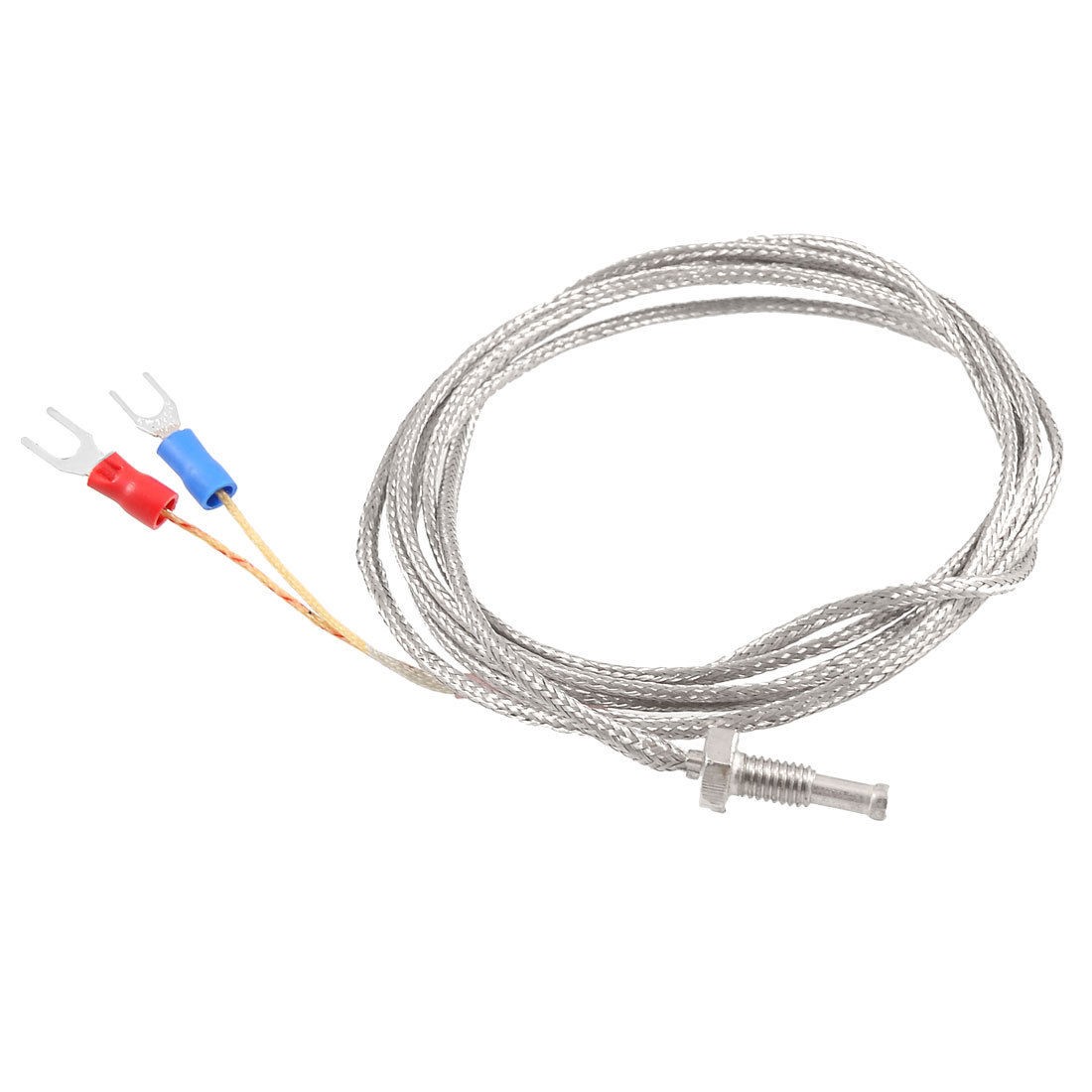 K Type Thermocouple Temperature Controller Sensor 0-400C 2M 6.6Ft Long