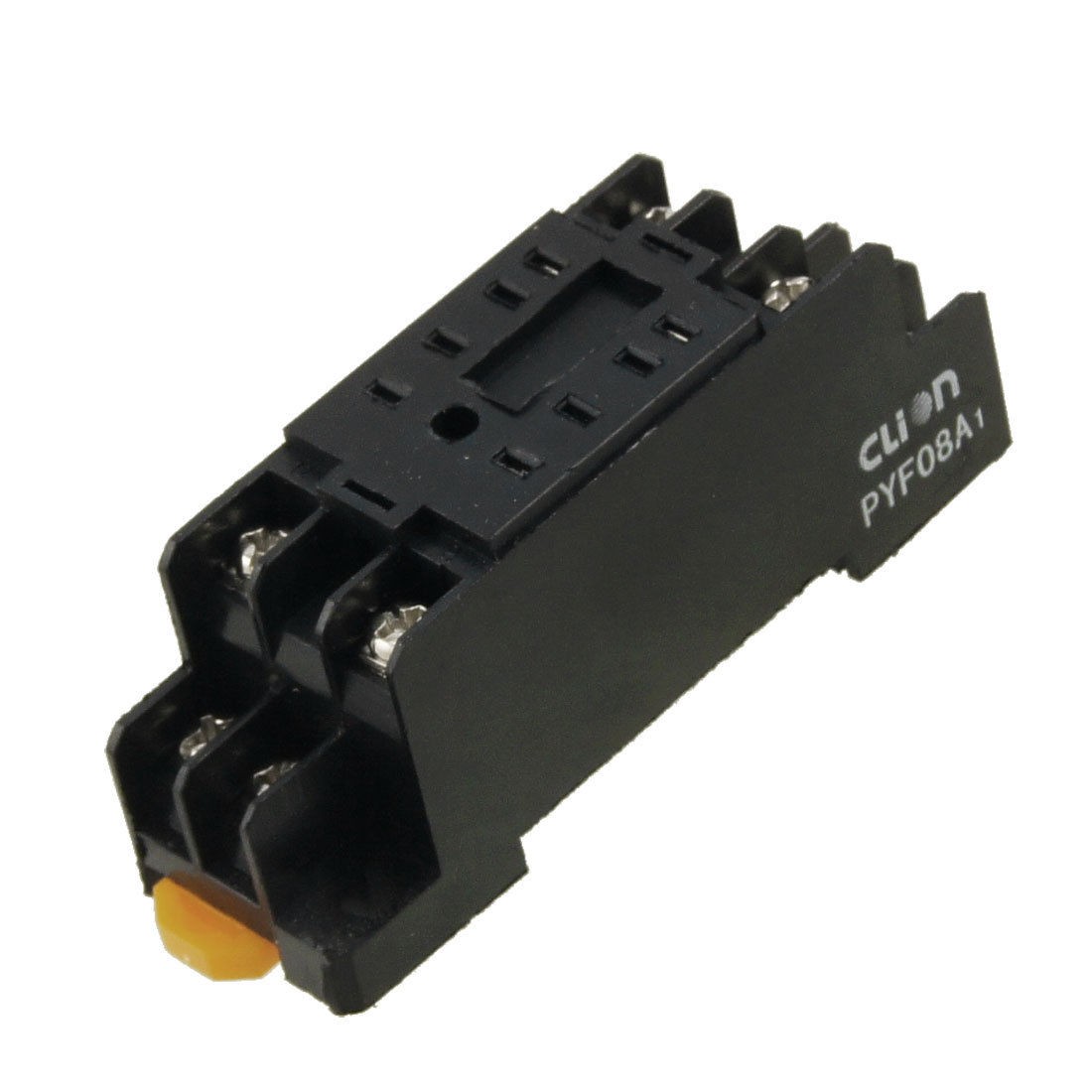 DIN Rail Mount 8 Pins Relay Socket Base PYF08A1 for H3Y-2 MY2NJ