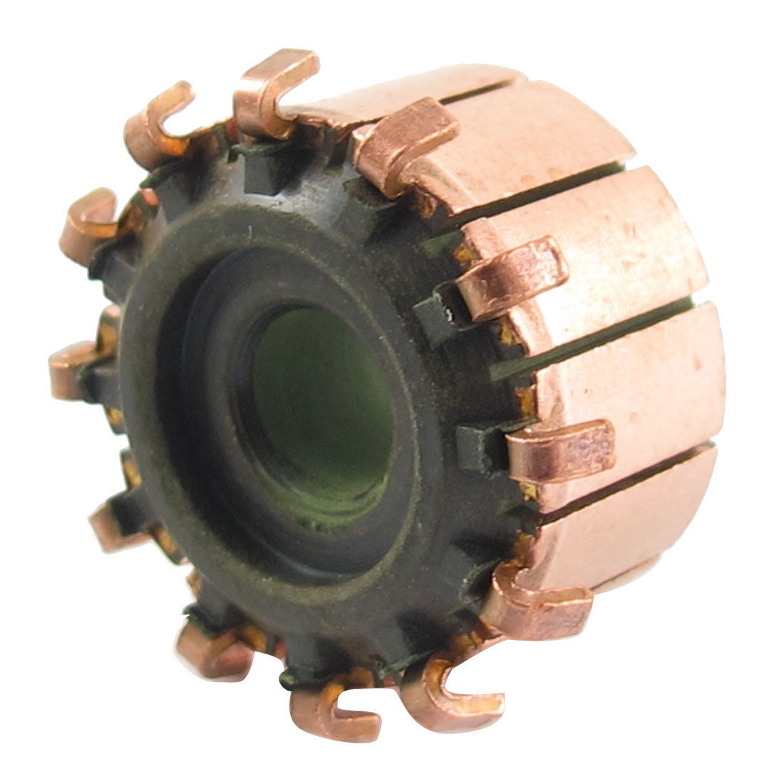 6mm x 18.9mm x 11.7mm 12P Copper Bars Alternator Electric Motor Commutator