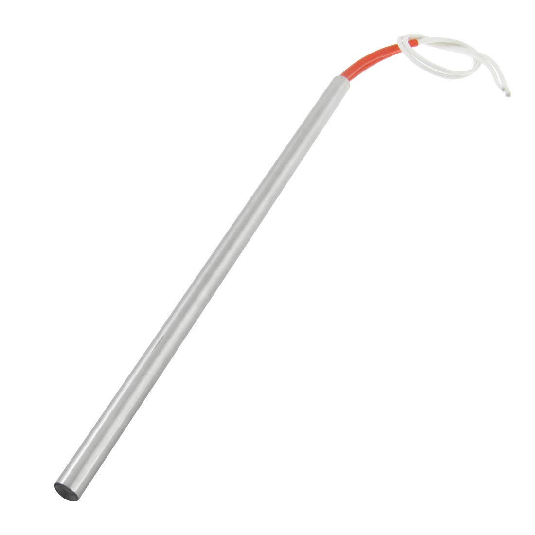 10.2" White Two Wire 10mm x 250mm Heating Element Cartridge Heater 110V 600V