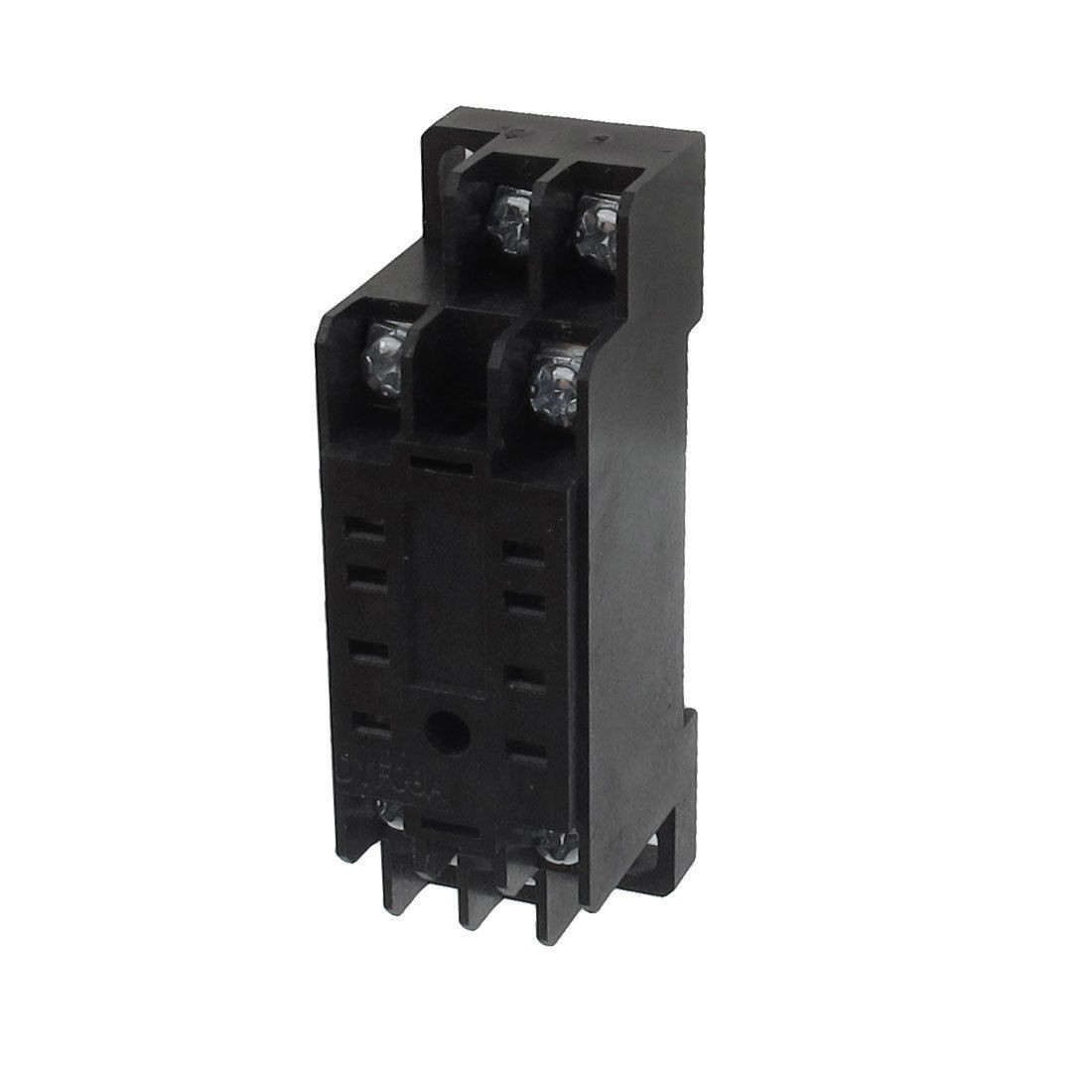 DYF-08A 7A 250VAC 8 Pin DIN Rail Mount Power Relay Socket Base for HH52P