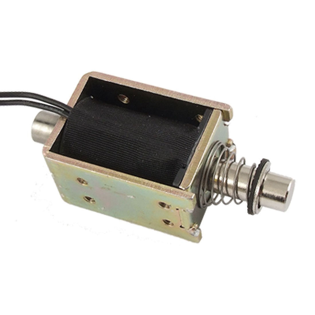 DC 24V 4mm Stroke Push Type Open Frame Linear Solenoid