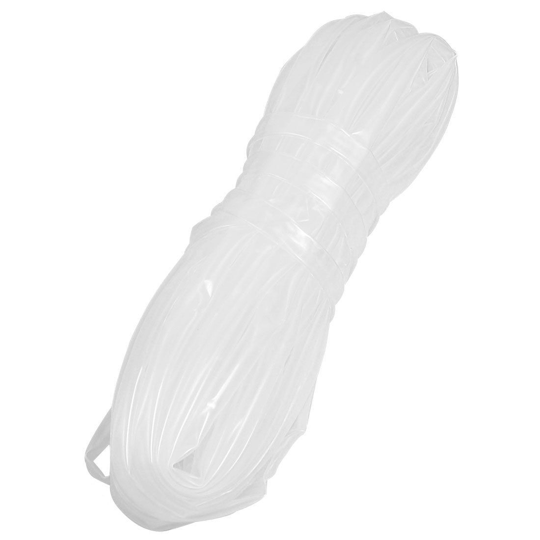 6mm Diameter Clear Polyolefin Heat Shrinking Tube 8M 26.2Ft