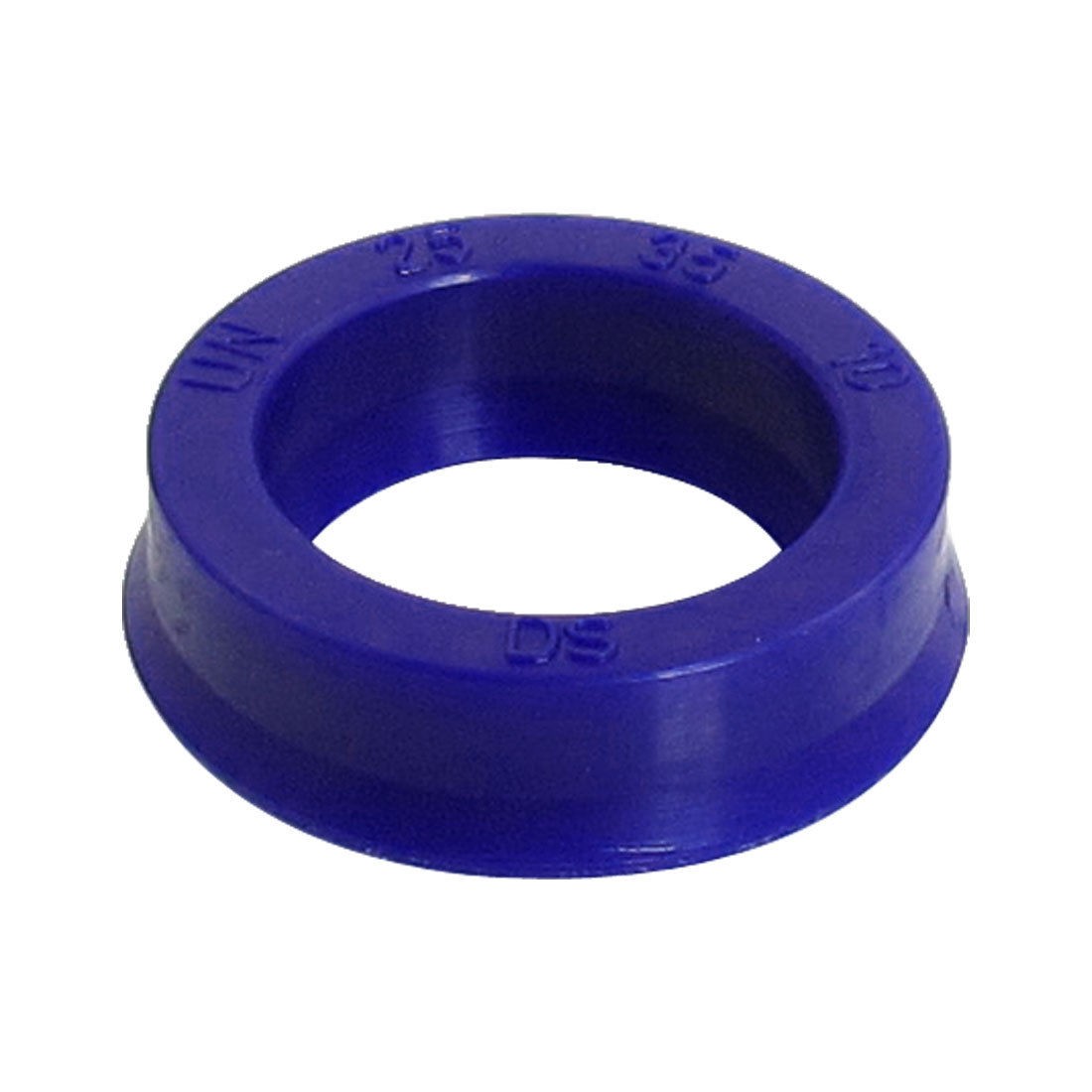 Blue PU 25mm x 35mm x 10mm Double Lip Sealing Cushion Dust Seal Ring