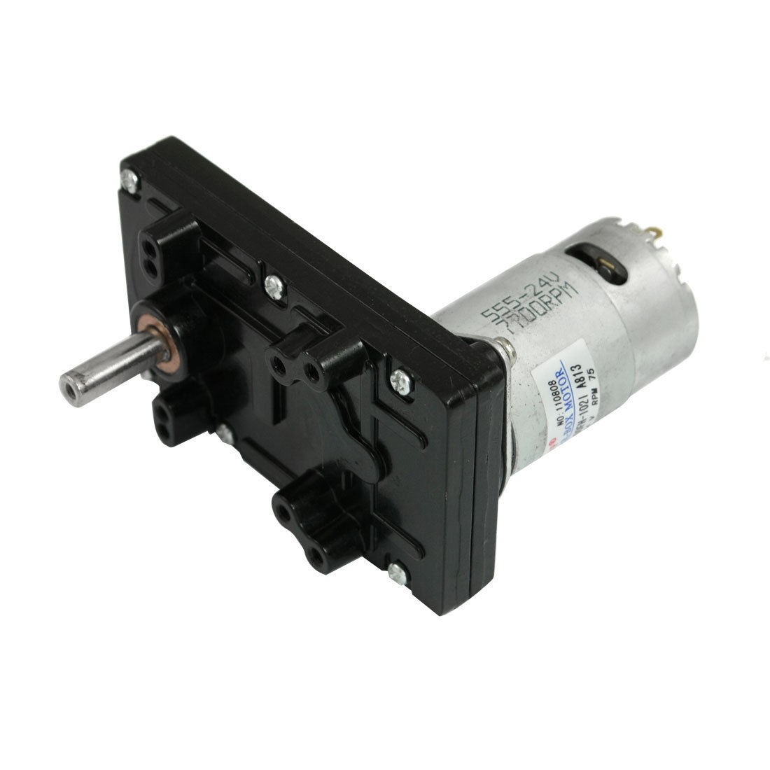 37mm Dia Permanent Magnetic Planet Gear Box Motor 75 RPM DC 24V