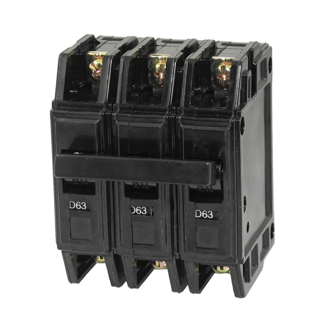AC 220V 380V 63A 3P 3 Pole Moulded Case Circuit Breaker DZ12-63 D63